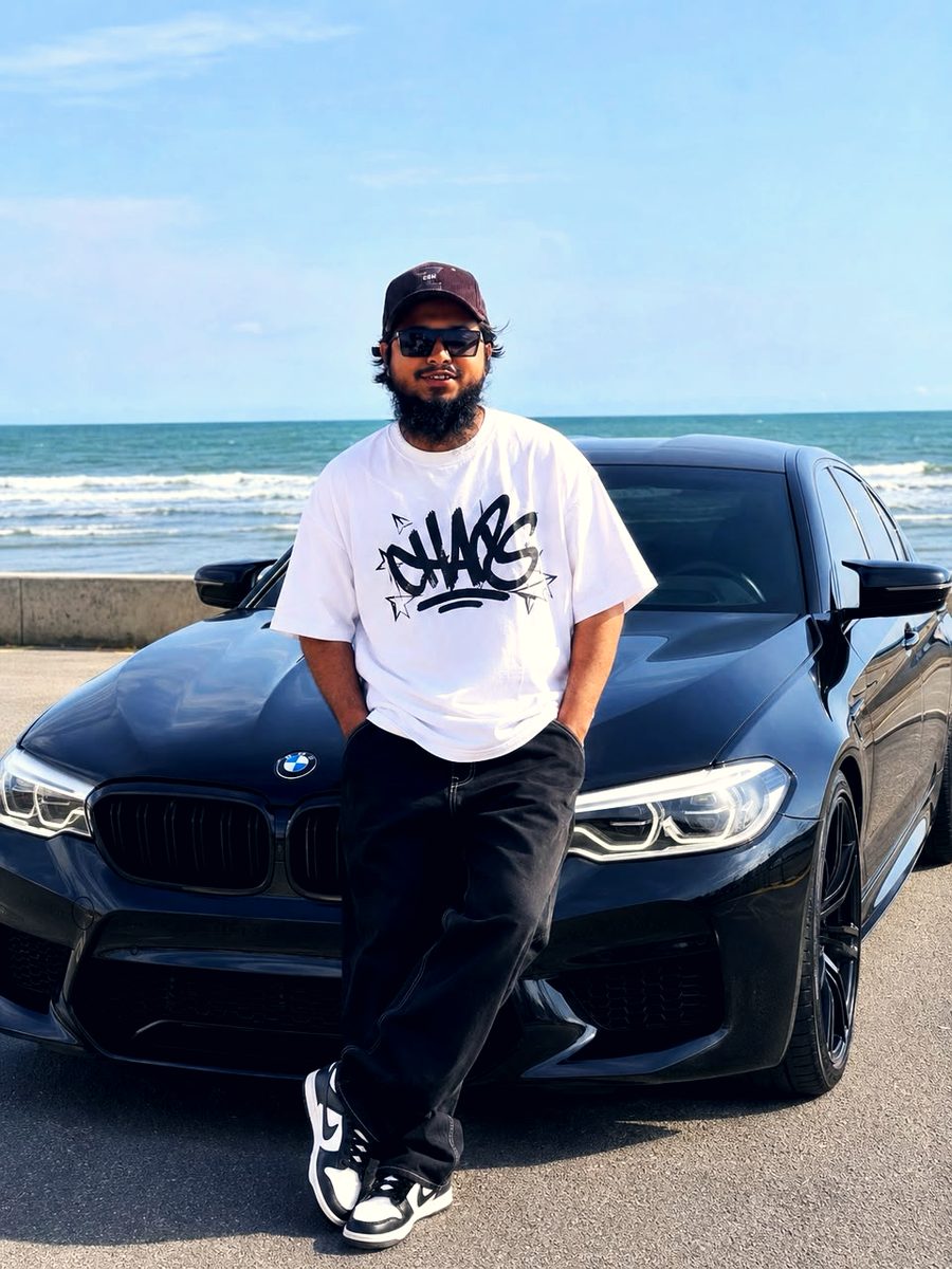 Zubaer Hossain by the sea